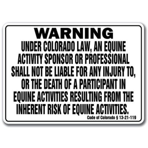 Signmission 14 in Height, Aluminum, 14" x 10", WS-A-1014-Colorado WS-A-1014-Colorado